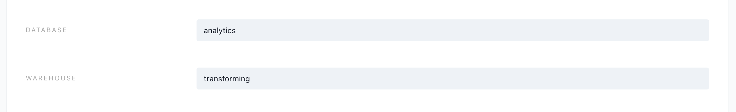 dbt - Update Database and Warehouse dbt - Update Database and Warehouse